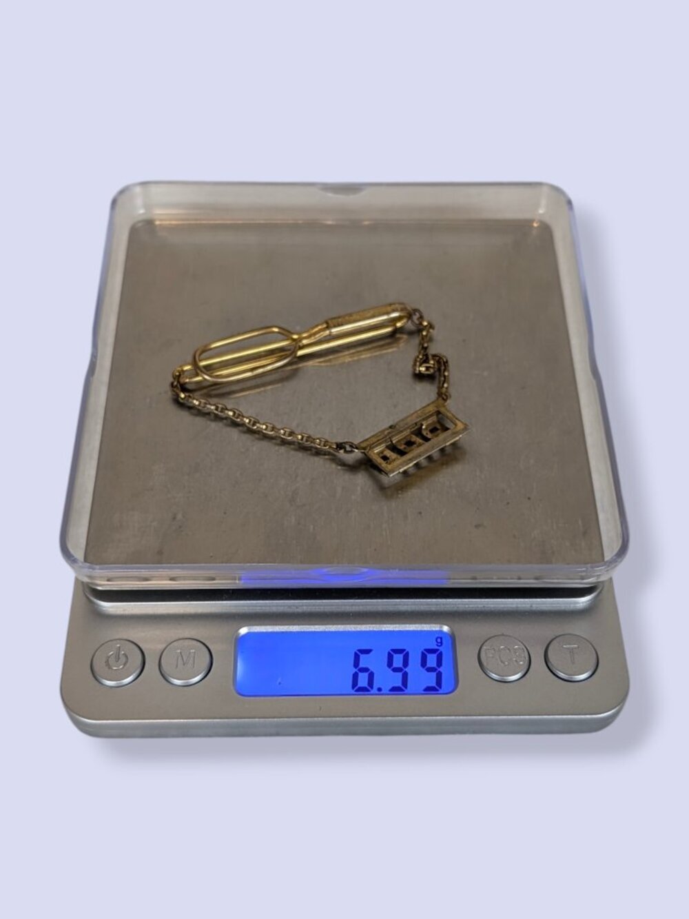 V. Swank Monogrammed "RAP" Tie Clip - Picture 5 of 5